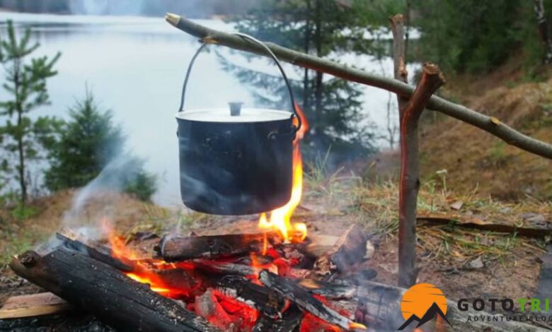 پخت غذا در طبیعت