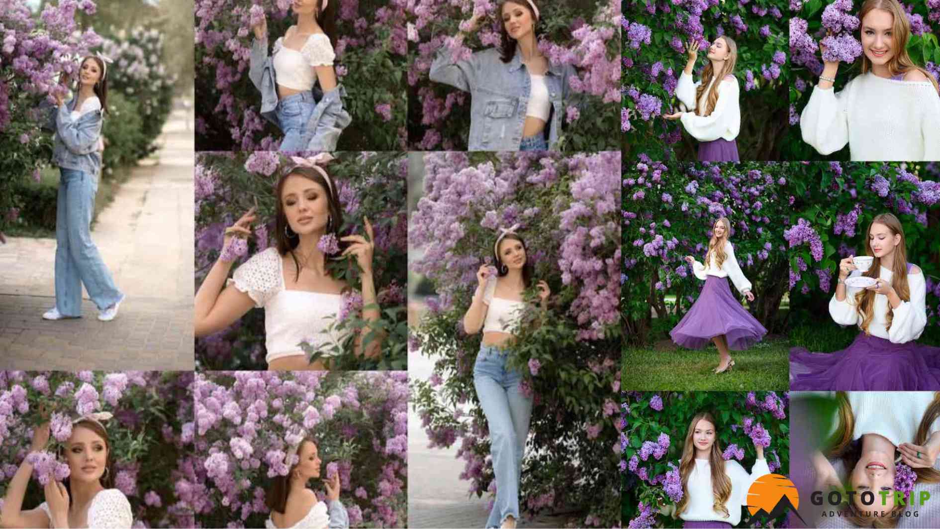 ژست های پیشنهادی مخصوص فصل بهار