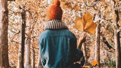 ایده عکاسی در طبیعت پاییز