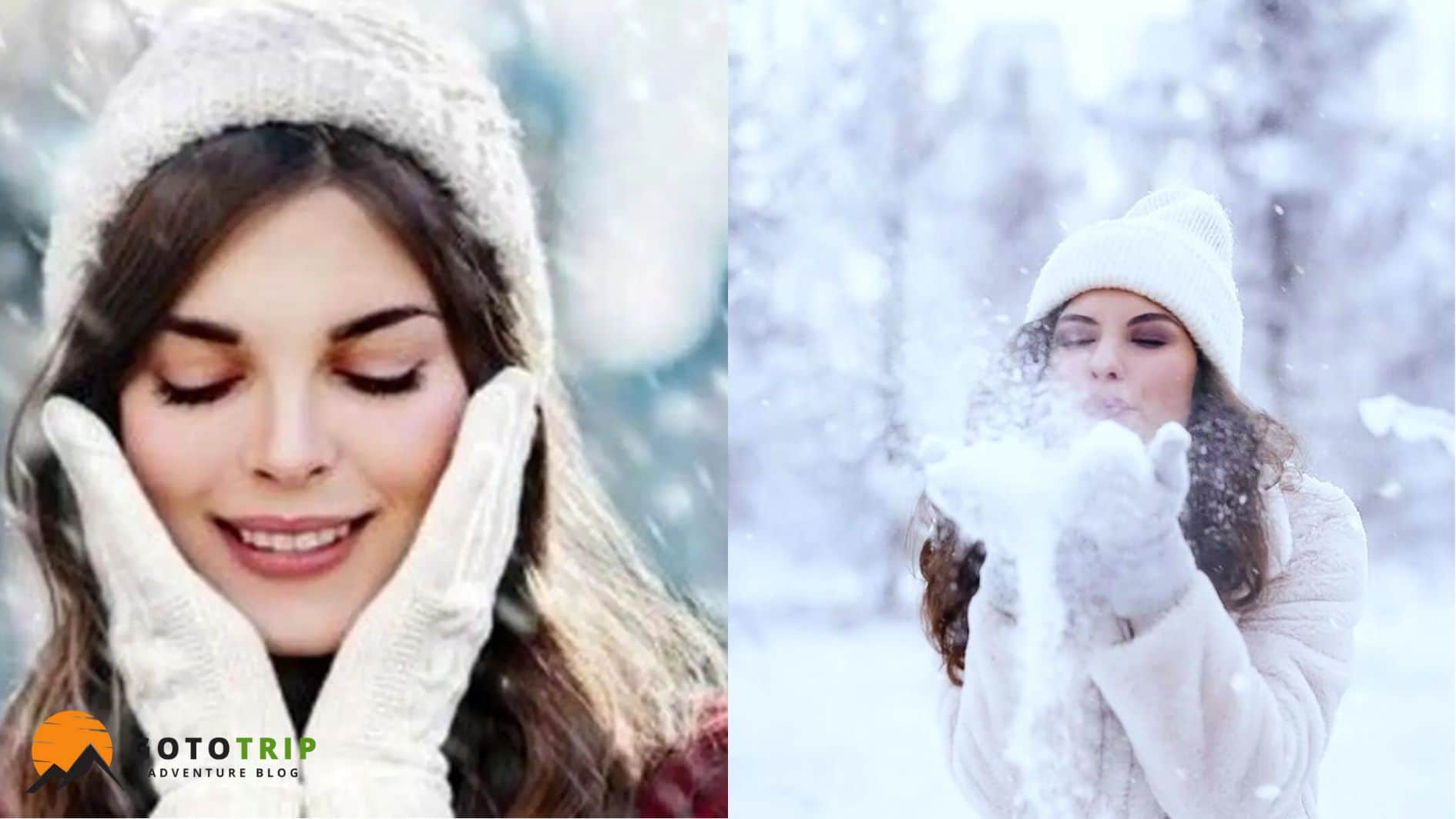 ژست عکاسی در زمستان