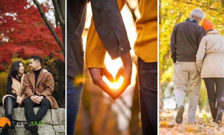 ژست عکاسی در طبیعت