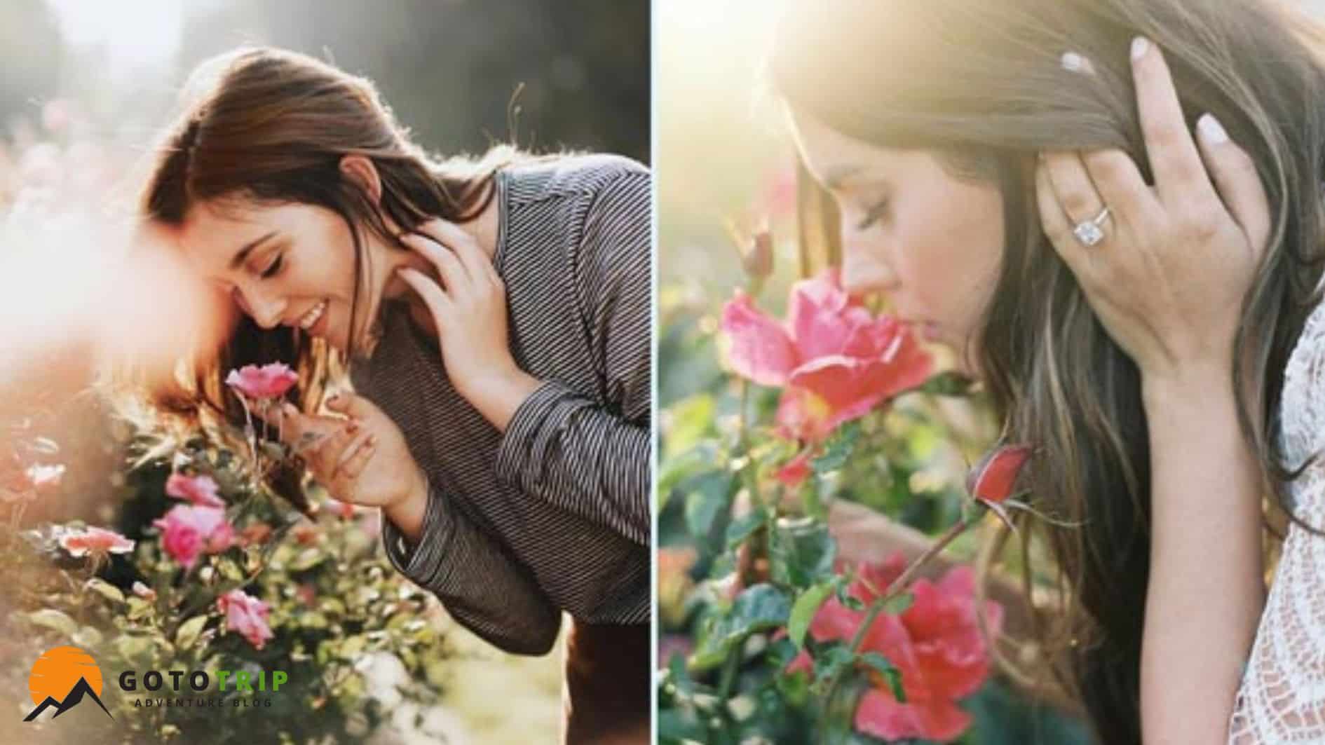 ژست عکاسی در تابستان