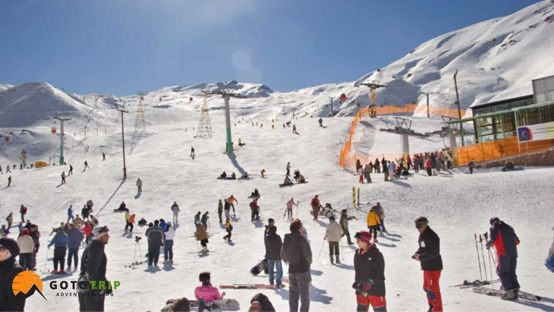 دیزین؛ بهشت برفی اطراف تهران