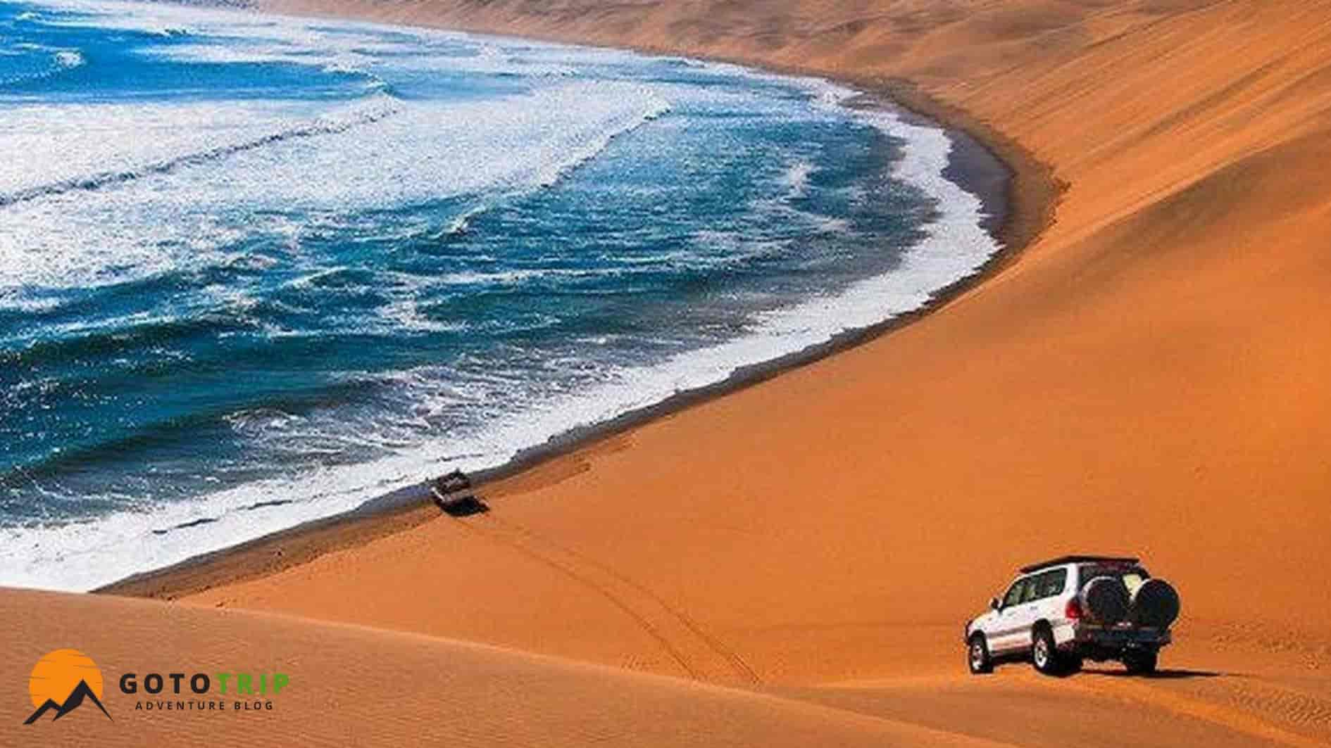 سواحل ماسه‌ای و صخره‌ای