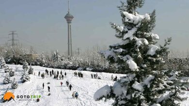 سفر یک روزه اطراف تهران در زمستان