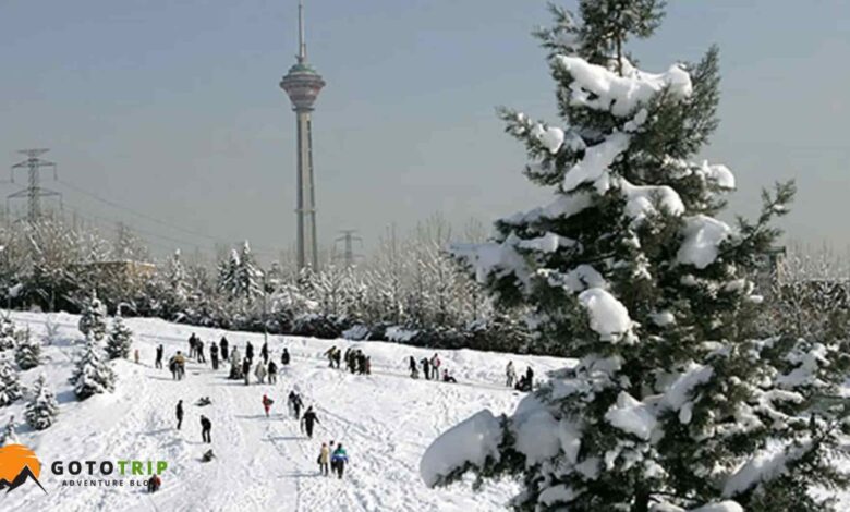 سفر یک روزه اطراف تهران در زمستان