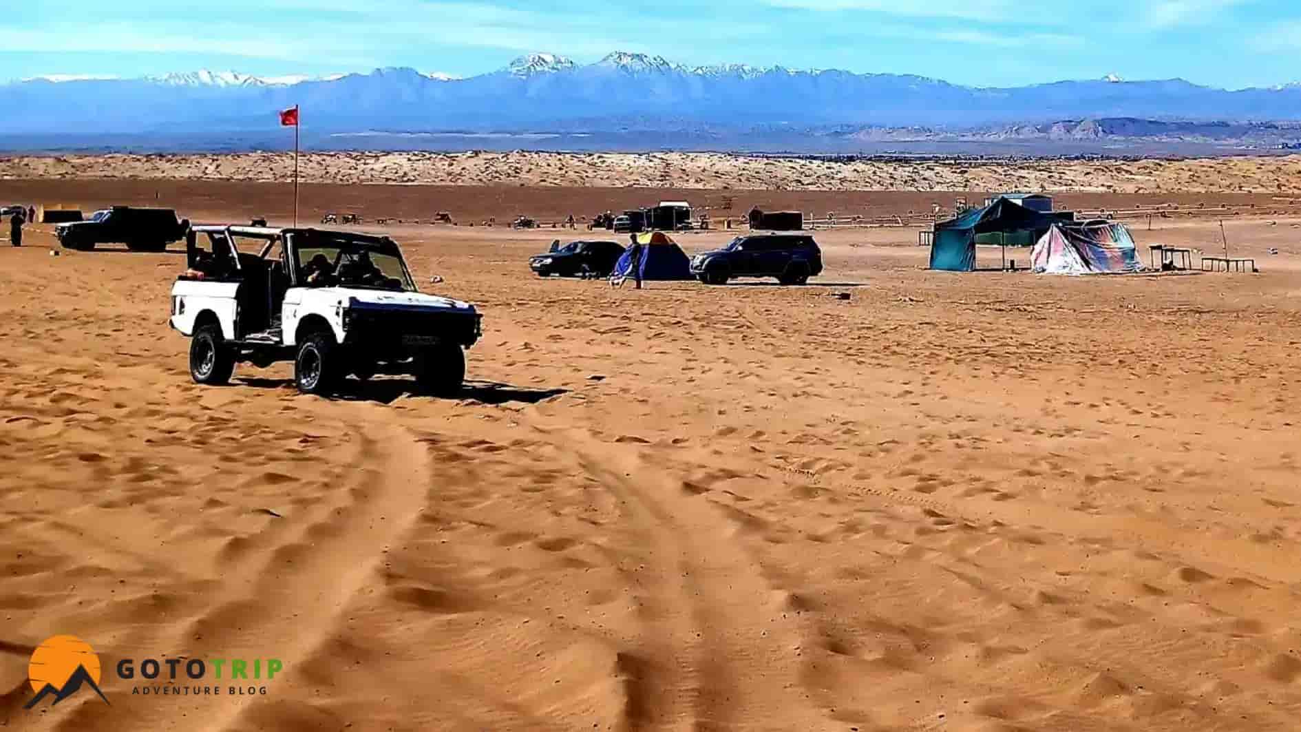 کویر ابوزیدآباد؛ زمستانِ گرم کویر